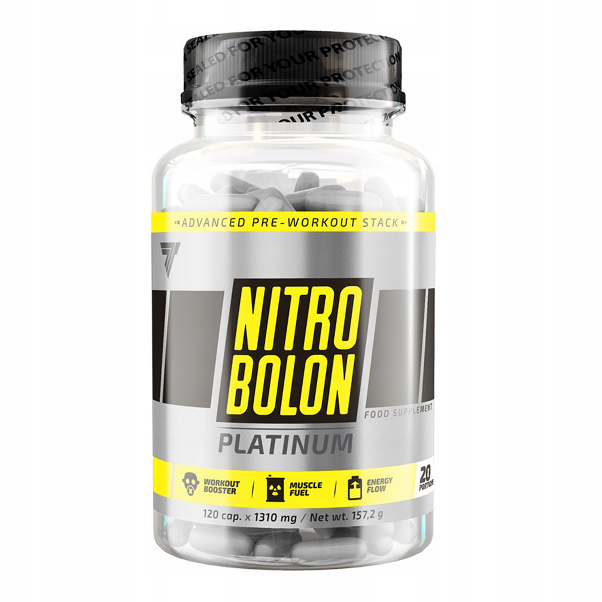 TREC Nitrobolon Platinum 120 Sila pred tréningom