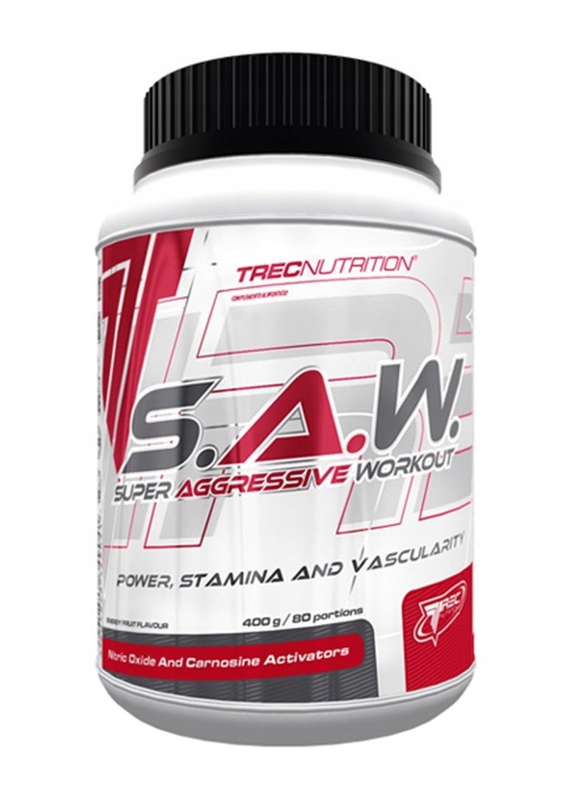 TREC Saw 400 g Pre-tréning čerpadlo sily