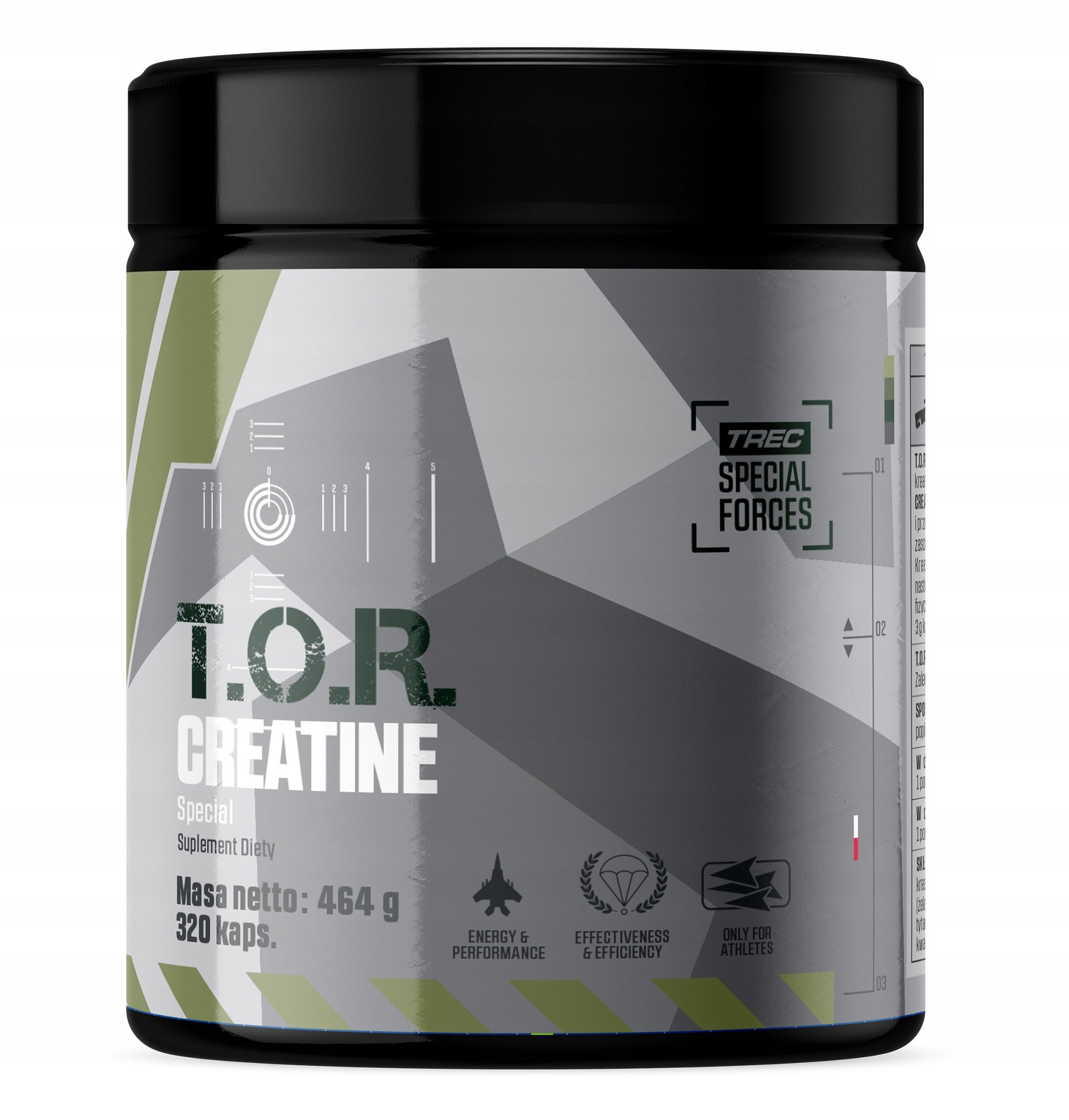 Kreatín - TREC SF TOR CREATINE ŠPECIÁLNE 320 KAPS
