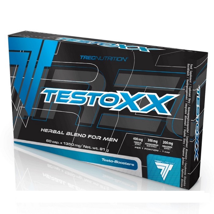 Testosterón - TREC TESTOXX 60 Testosterón Trimulon Tribulus Zink