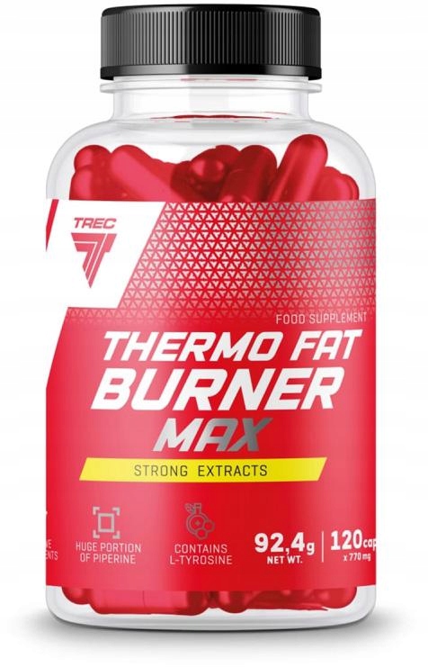 Spaľovač tuku - TREC THERMO FAT BURNERACH MAX 120TAB Rýchlostný horák