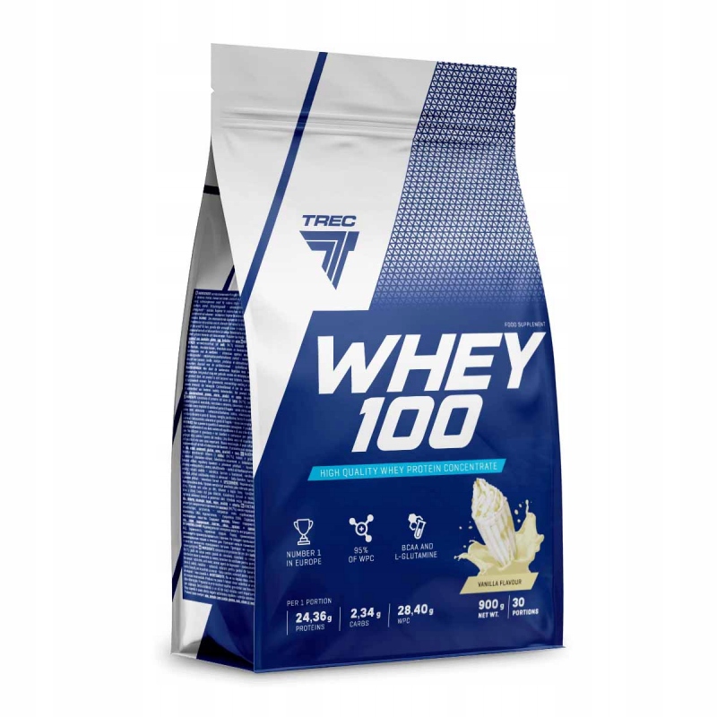 Proteín - TREC Srvátka 100 900g Proteínový proteín WPC