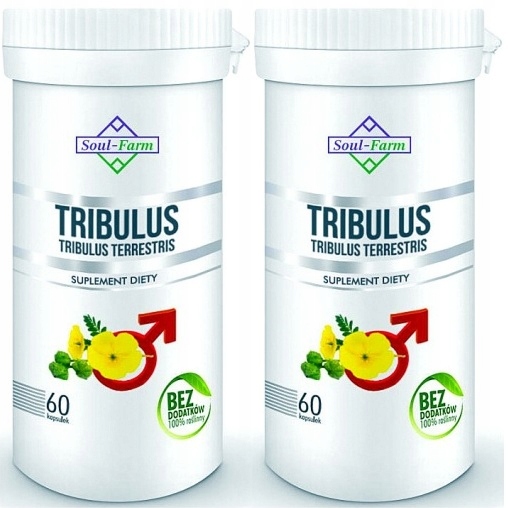 Testosterón - Tribulus Extrakt 600mg Mega Set 2x 60 kapsúl