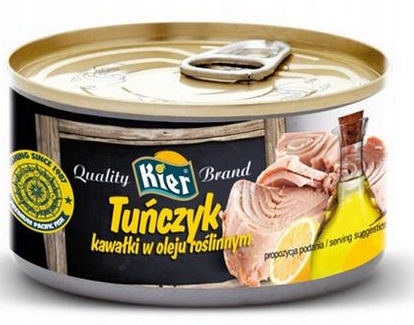 Kusy tuniakov v rastlinnom oleji 48 x 170 g