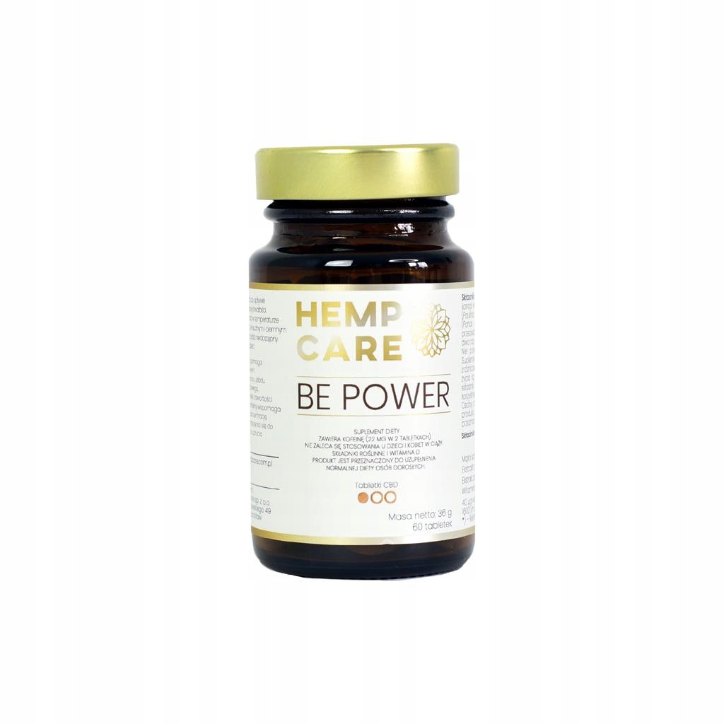 CBD - CBD byť tablety Power 60 tabliet Hemp starostlivosti
