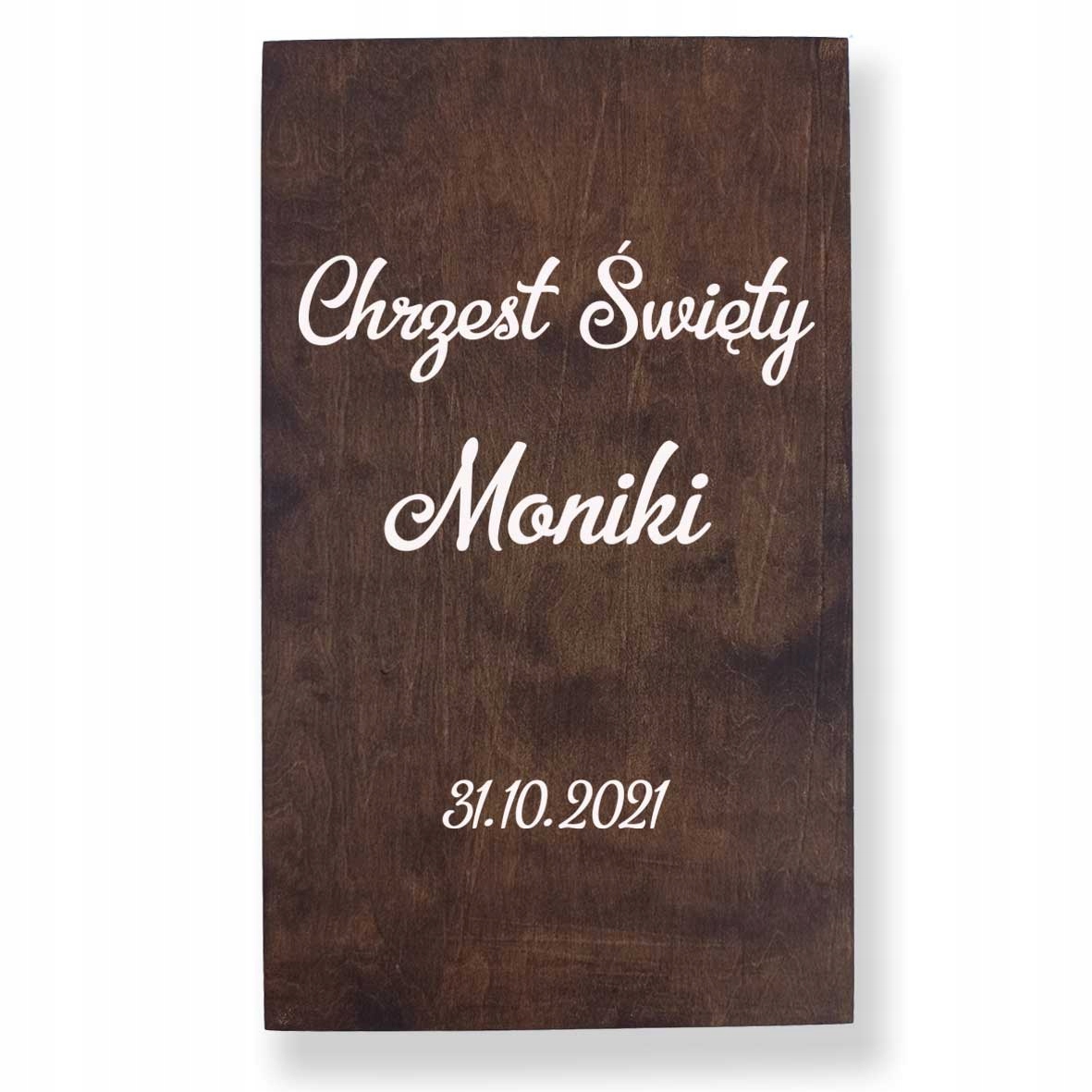 Doplnky na krst - Vitajte názov predstavenstva Dátum svätého krstu 30x50