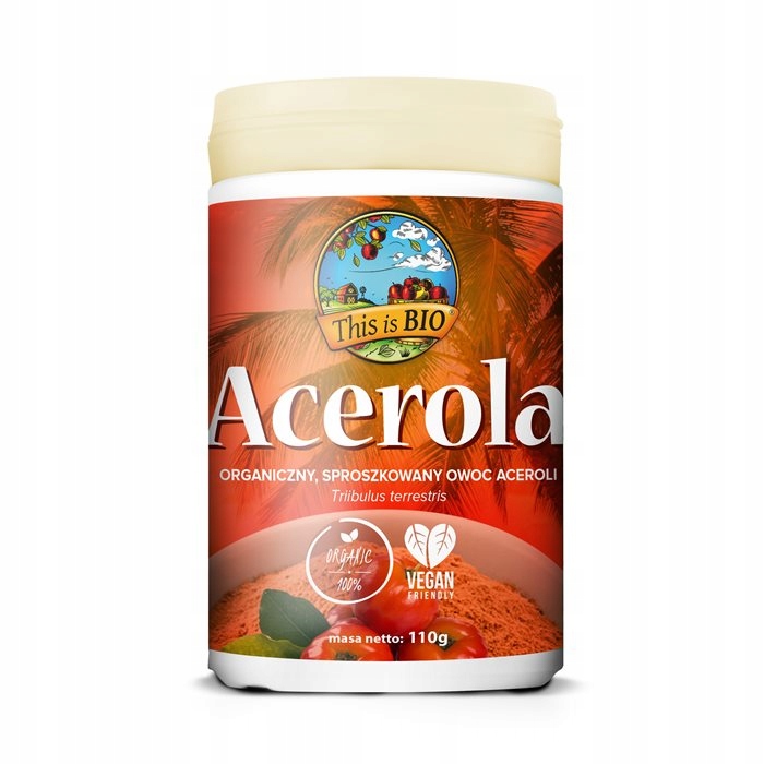Toto je BIO - ACEROLA 110g prášok