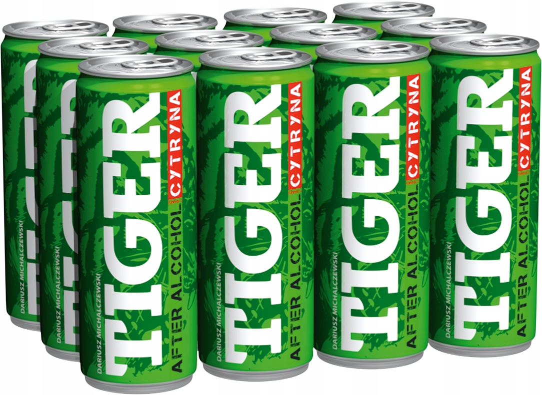 Tiger po alkohole Energia Drink Lemon 12x250ml