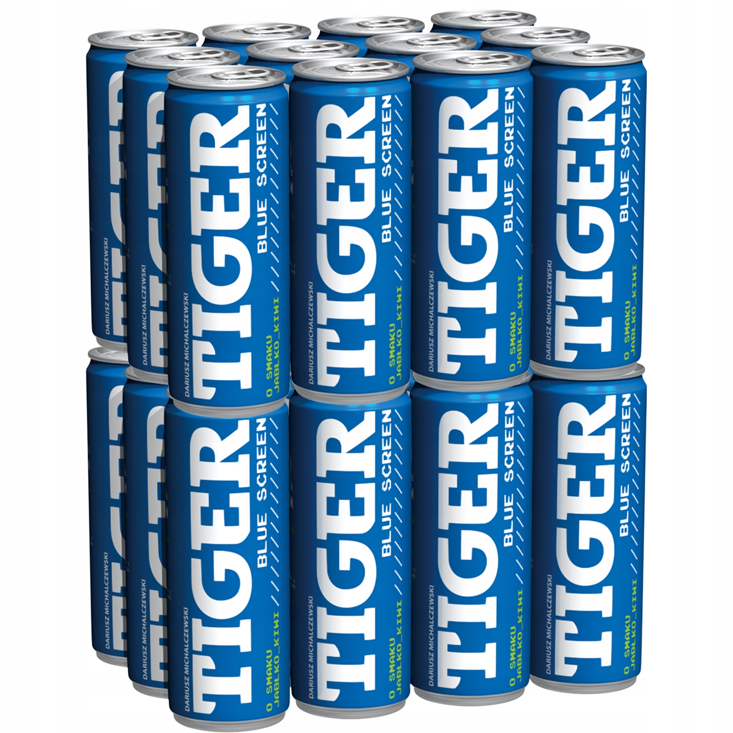 Energetický nápojový nápoj Tiger Blue Screen 24x250ml