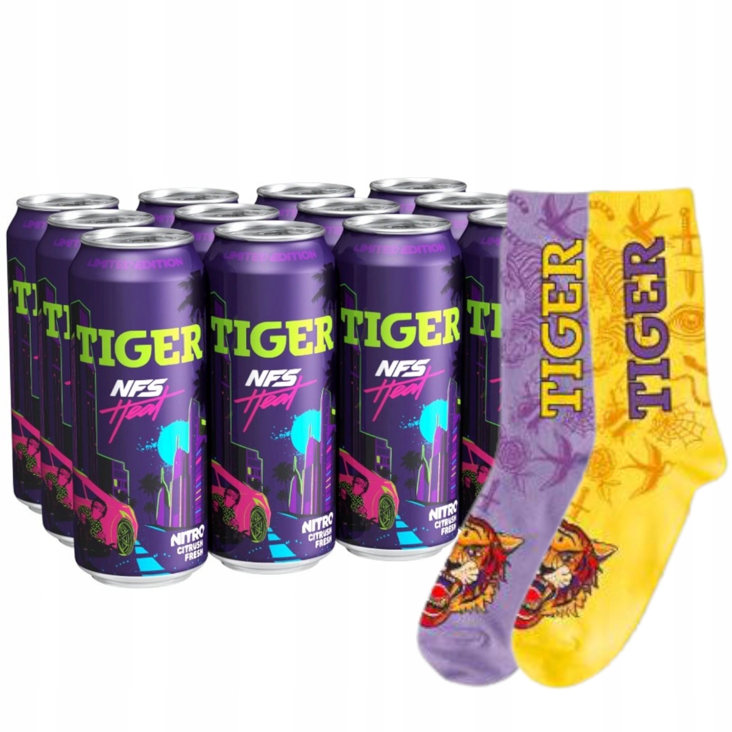 Tiger Nitro Gased Energy Drink 12x500ml