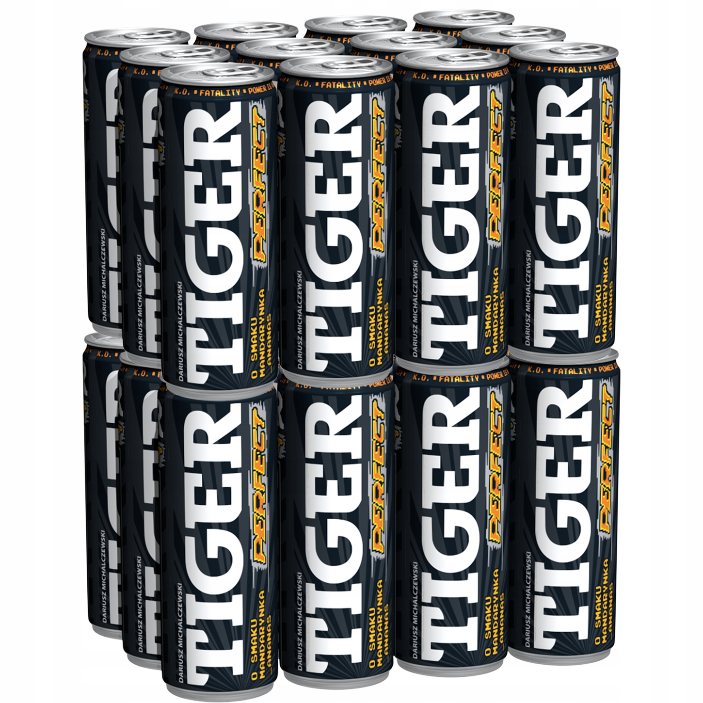 Tiger perfektný energetický nápoj Mandarin 24x250ml