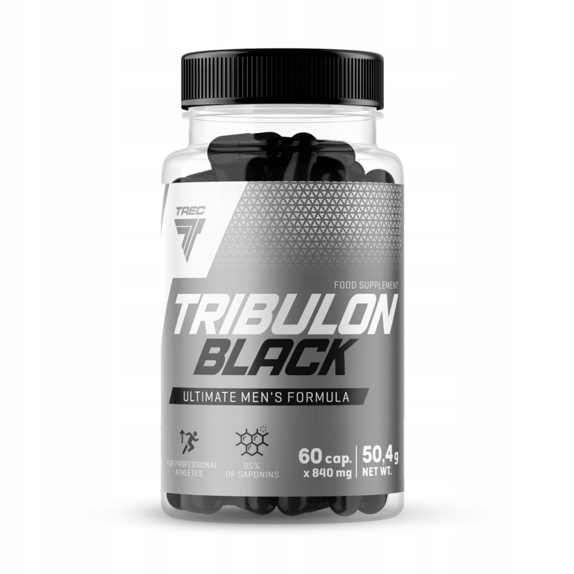 Testosterón - TREC TRIMULON BLACK 60KAPS. Testosterón saponín