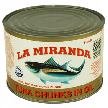 Kusy tuniaky v oleji La Miranda 1705 g