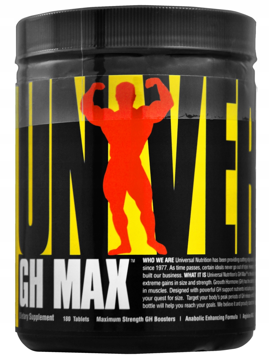Testosterón - UNIVERZÁLNY GH MAX 180 tab TESTOSTERONE TRIBULUS HMOTNOSŤ