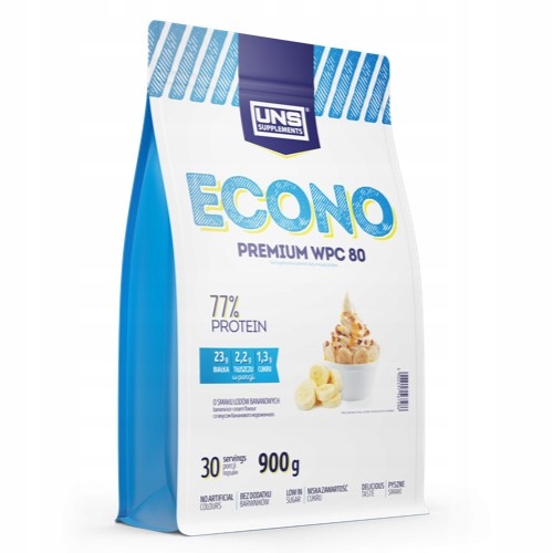 UNTS ECONO Premium 900g banán zmrzlinu