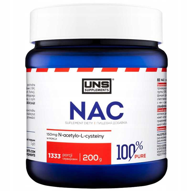 Aminokyseliny - Regenerácia NasNAC 200 g N-acetyl L-cysteín !!