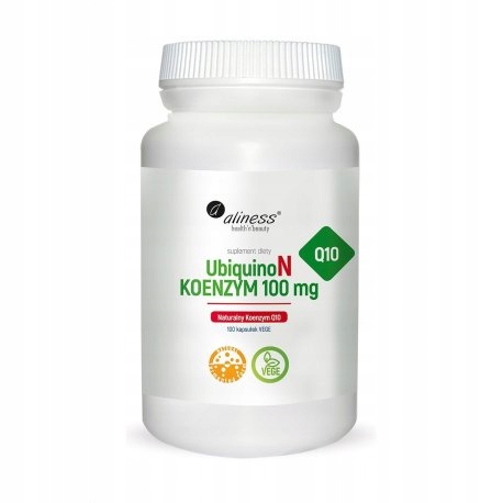 Ubiquinon Coenzým Q10 100 mg 100 čiapky. Chudnutie