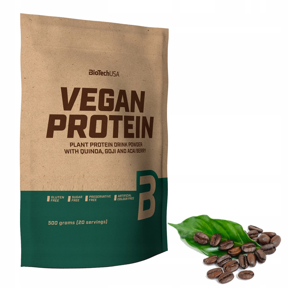 Proteín - VEGANOVÝ PROTEÍN 500g VEGANOVÝ ZELENINOVÝ PROTEÍNOVÝ VEGE