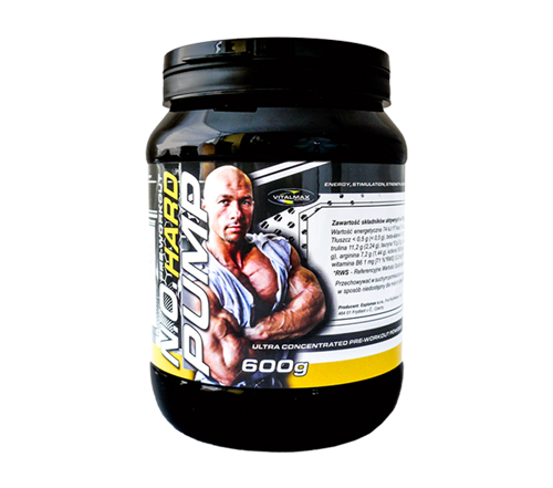 Vitalmax Žiadna tvrdá čerpadlo 600g Pre-cvičenie AAKG SHOCK