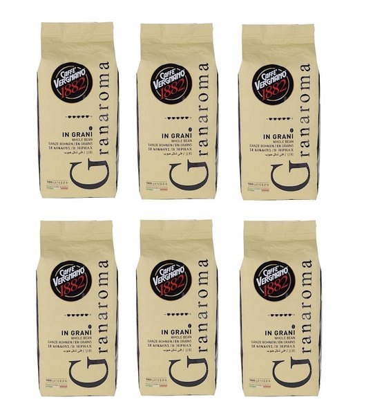Zrnková káva - Vernano Gran Aroma 1KG Grainy Coffee X 6