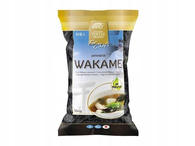 Ázijska kuchyňa - WAKAME, SUŠENÉ RIASY 100 G ZLATÉ TURTLE MORKY