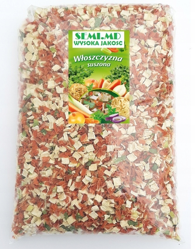 Sušená zelenina kocka 5kg taliančina
