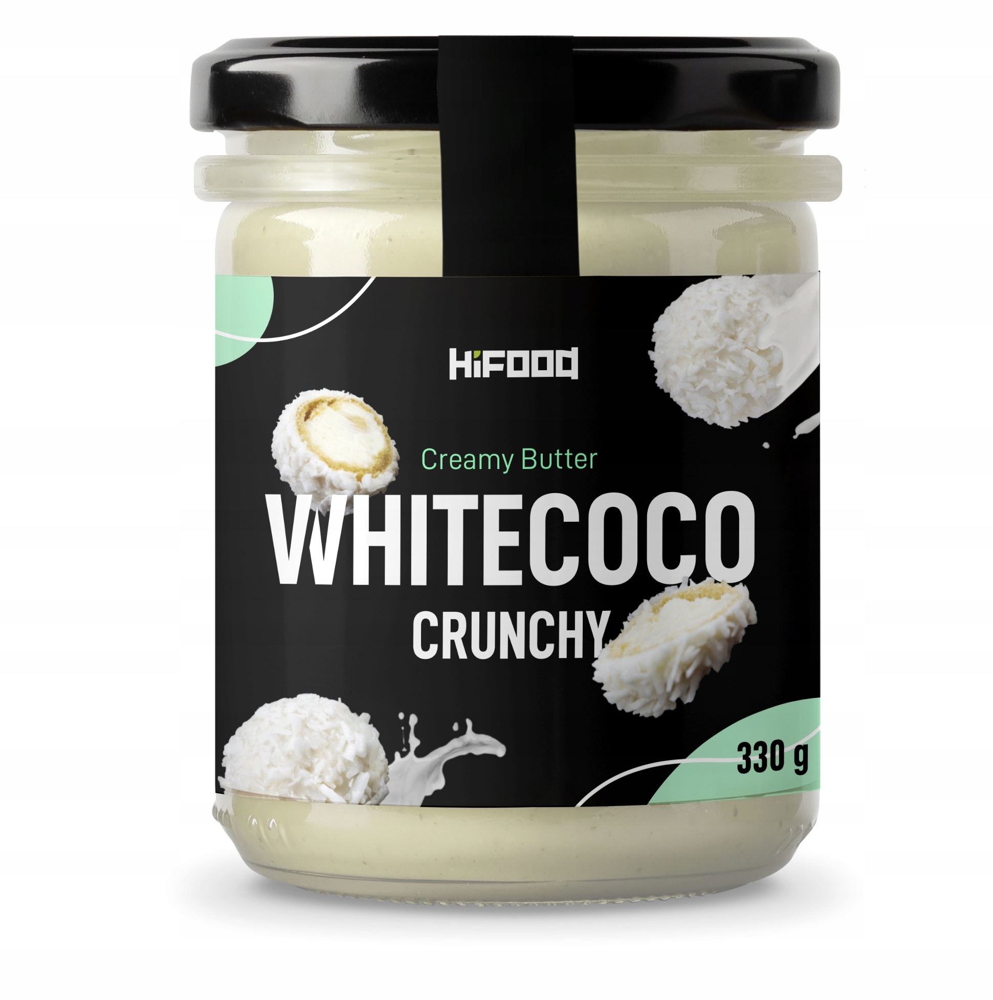 WhiteCOOCO 330G CRUCHY HYFOOD COCONUT CREAM MADNESS