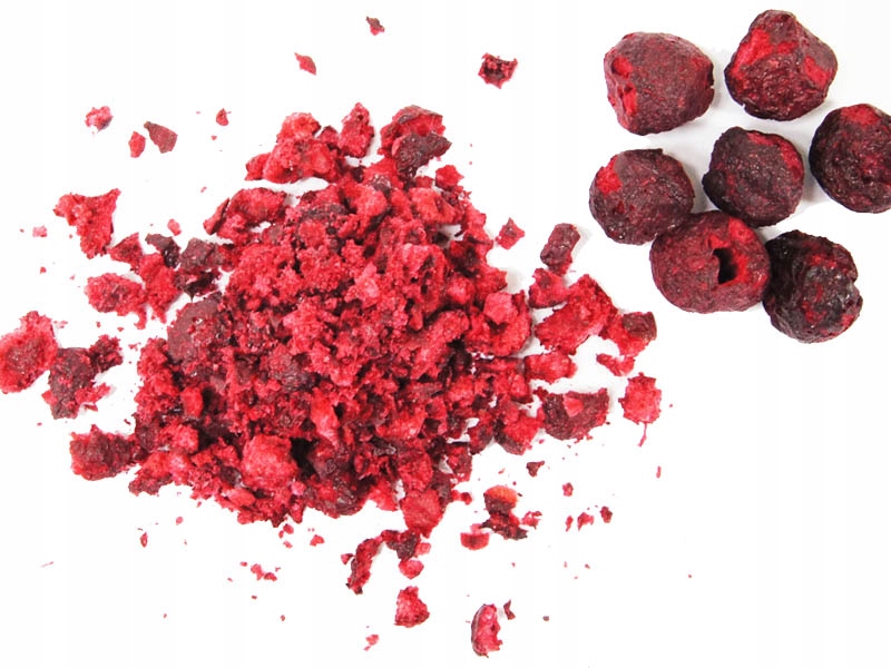 Koofilizované čerešne 100 g Crunch zmrzlina posypeme