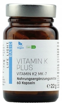 Vitamín K plus omega 3 60 kapsúl životné svetlo s