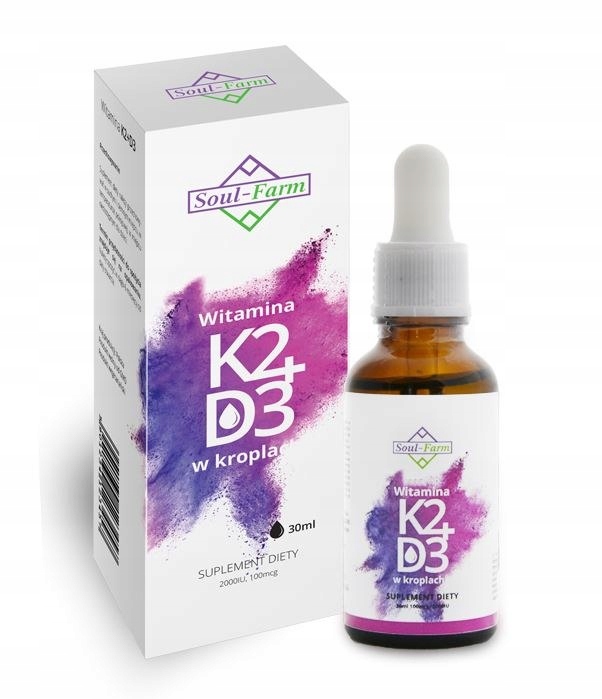 Vitamín K2 MK7 + D3 v kvapkách (100 MCG + 50 MCG)