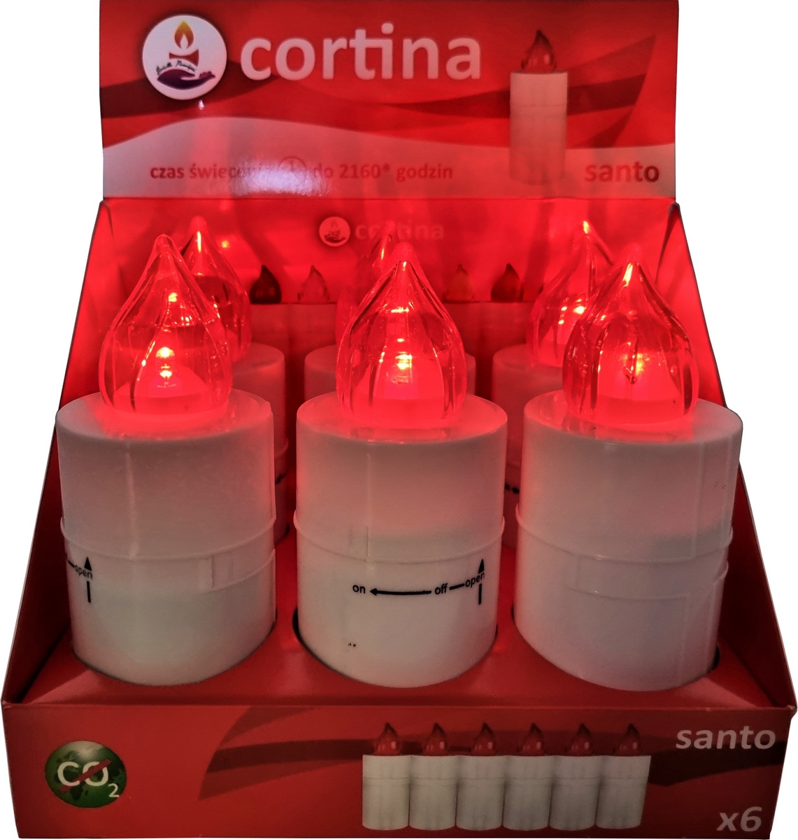 LED vložka do Cortina Candles 15 cm