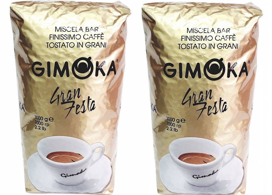 Zrnková káva - Talianska Gimooka 2kg Káva
