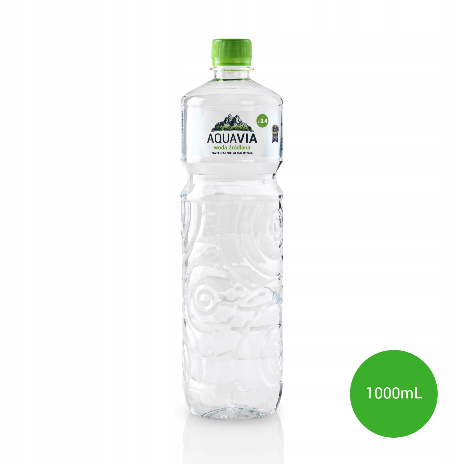 Alkalická voda Aquavia pH 9,4 SET 18 x 1 l
