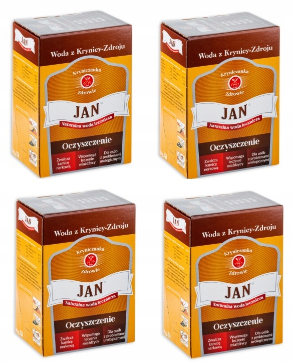 Liečivá voda 4 x Jan 5L v hypertyreóze