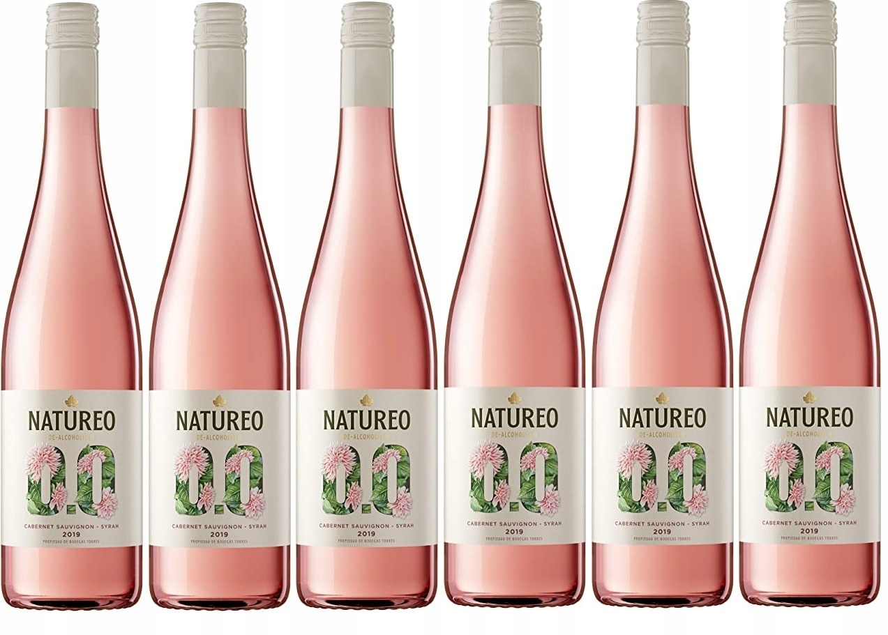 Víno Španielsko Natureo Syrah / Caber 0% sada 6 vín
