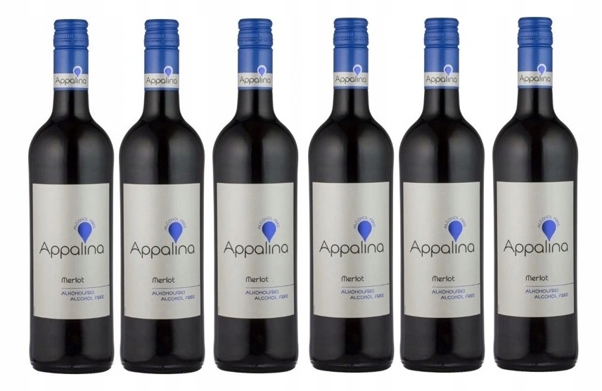 Nemecké víno Appalina Merlot 0% sada 6 vín