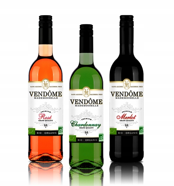 Nealkoholické víno 3x Vendome 0,7 0% BIO / BIO