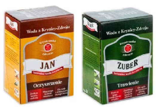 Liečivá voda ZUBER 5L + JAN 5L (10L)