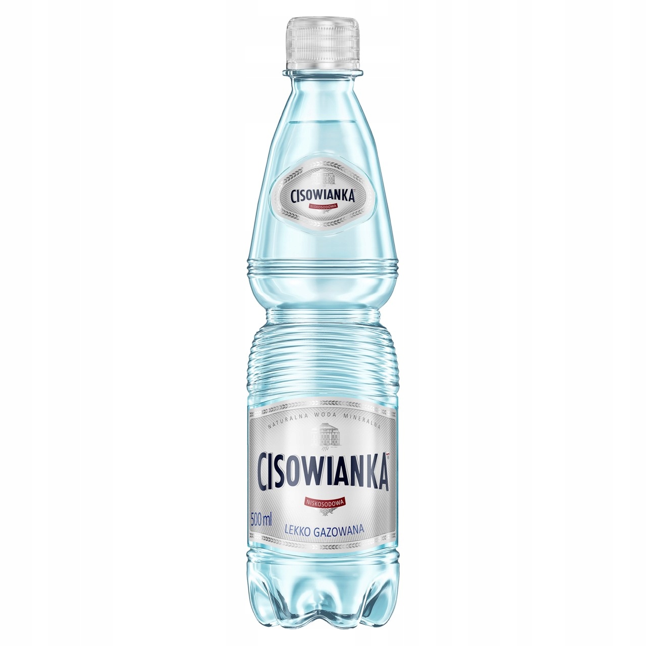 Voda Min Cisowianka mierne zafarbená 24x0,5 l