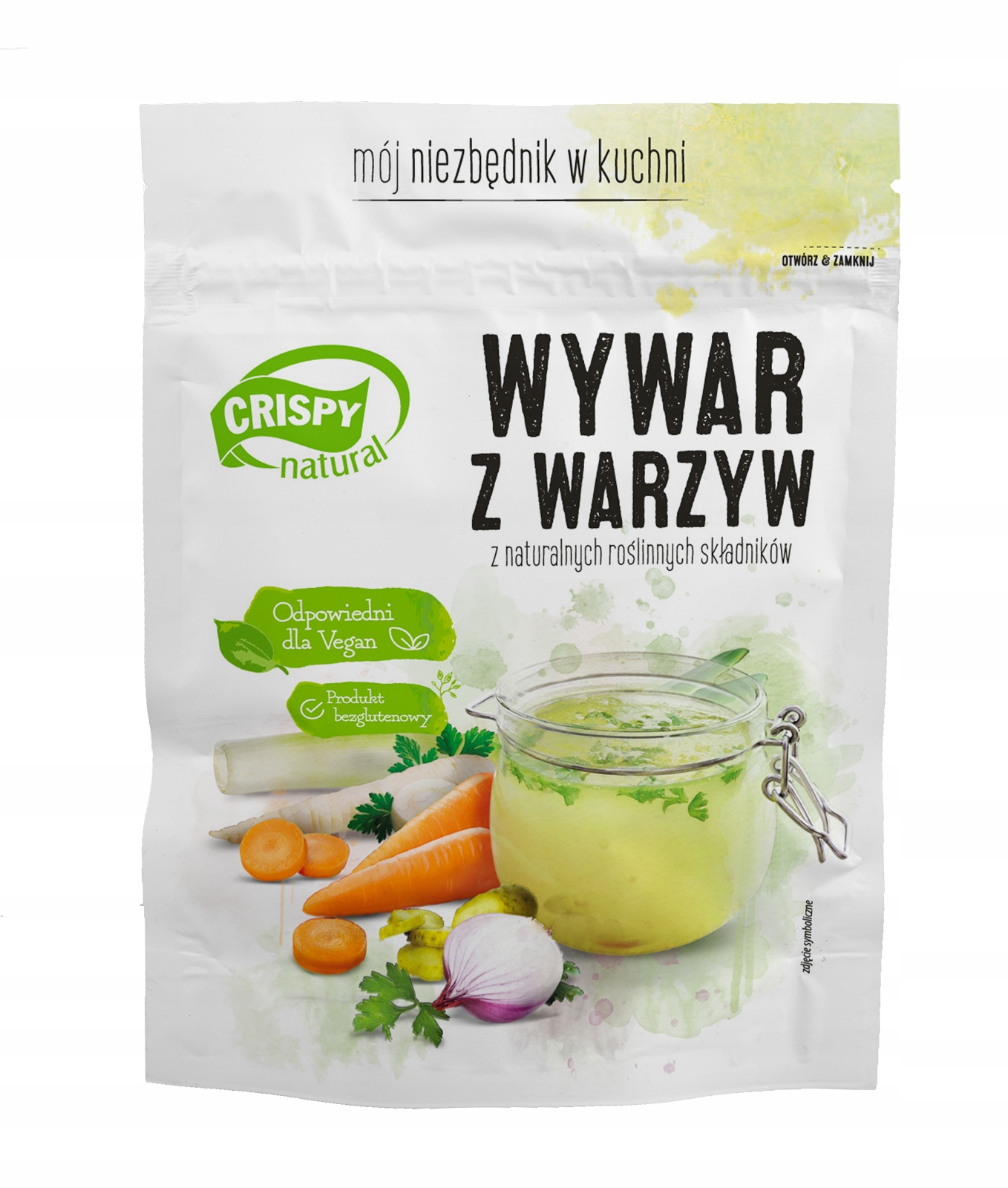 Odvar zo zeleniny 200g Chrumkavý prírodný 12 ks.