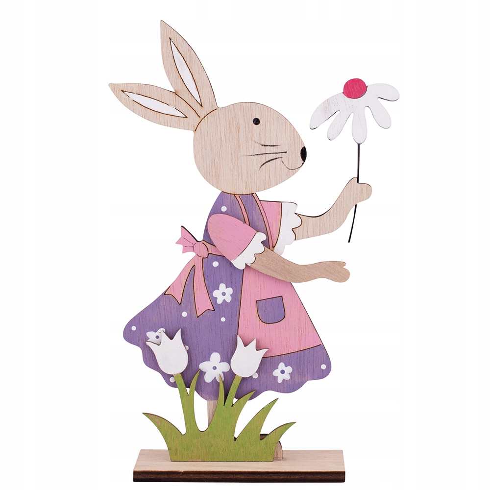 Veľkonočná dekorácia - Veľkonočná figurína Baan Wood 23,5 cm