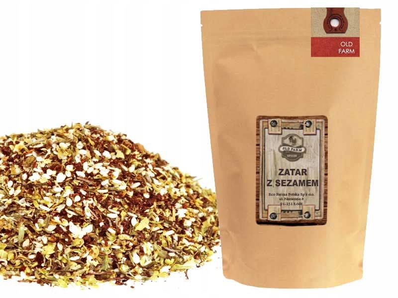 Klasický zips 1 kg so sezamom a sumaczom za'tarom