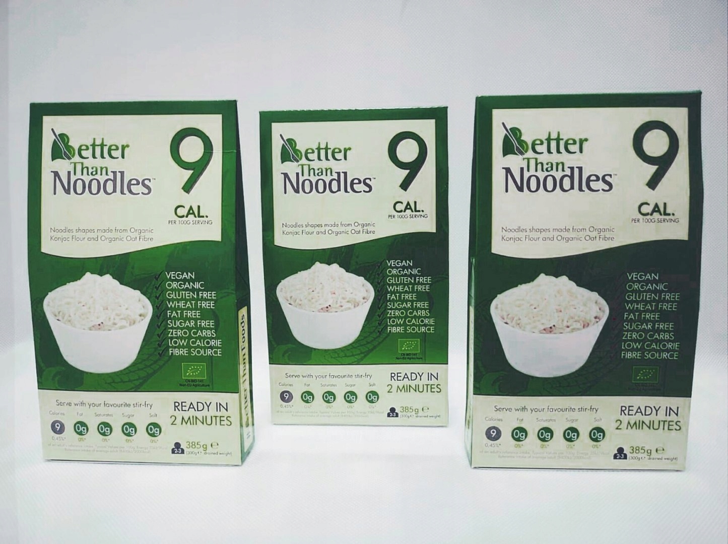 Ázijska kuchyňa - KETO NOODLE 3X385 G KETO NOODLE SET