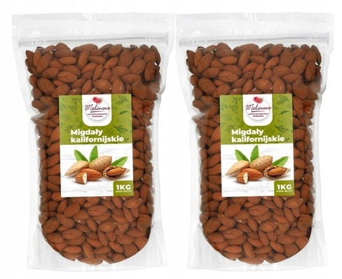Orechy - Sada mandlí 2 x 1kg kalifornské celé veľké