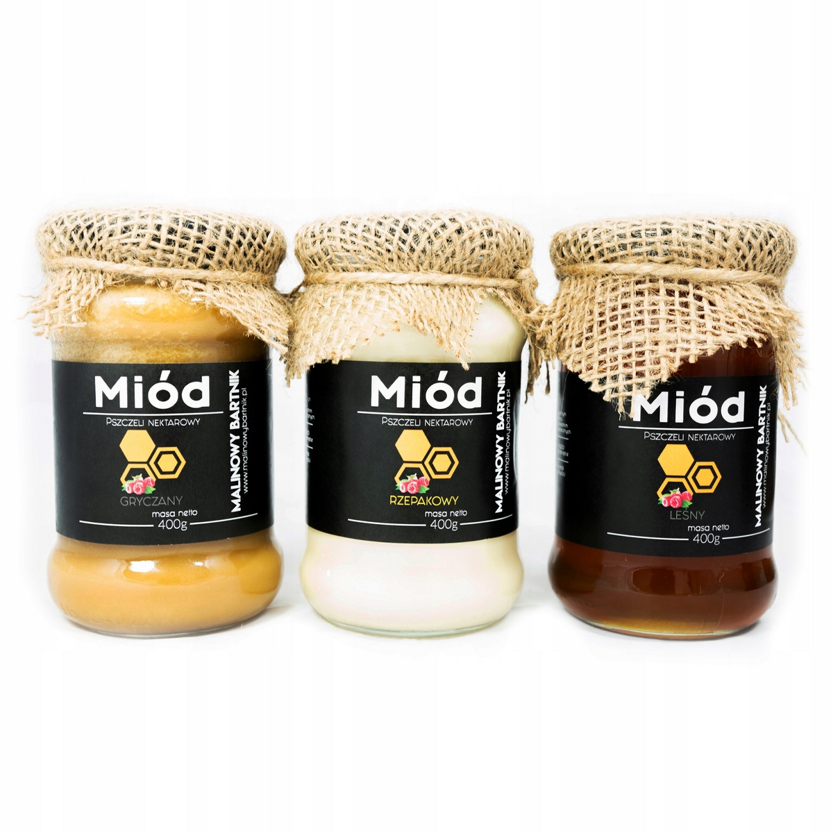 Sada medu - pohánka, repky, lesníctvo - 3x400g