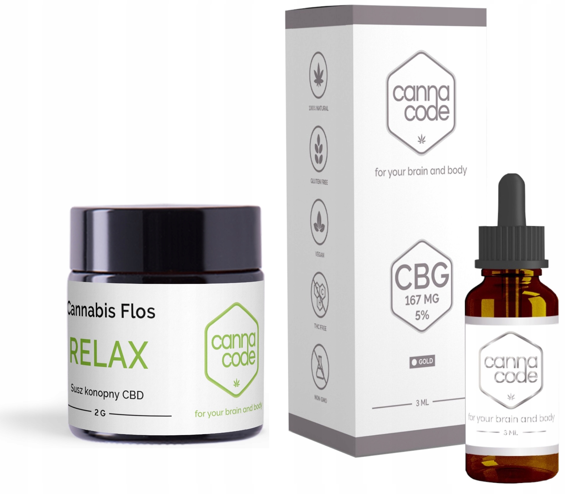 CBD - CBG + SUS Susz RELAX CBD CANNACODE