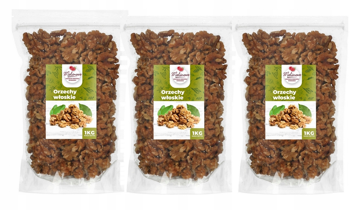 Orechy - Sada vlašských orechov 3 x 1kg Natural