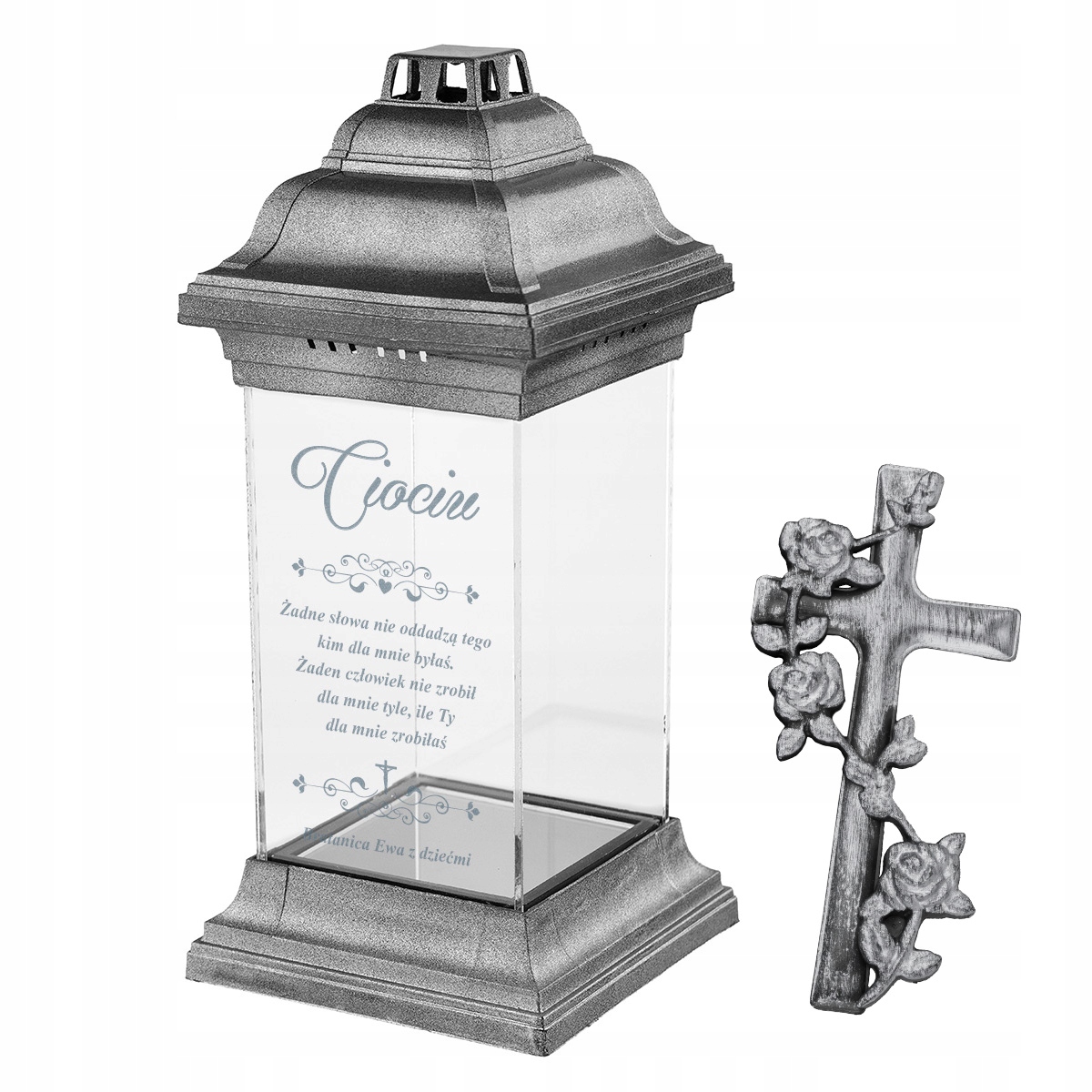 Sviečka kaplnky na Vianoce s vianočným stromčekom 31 cm