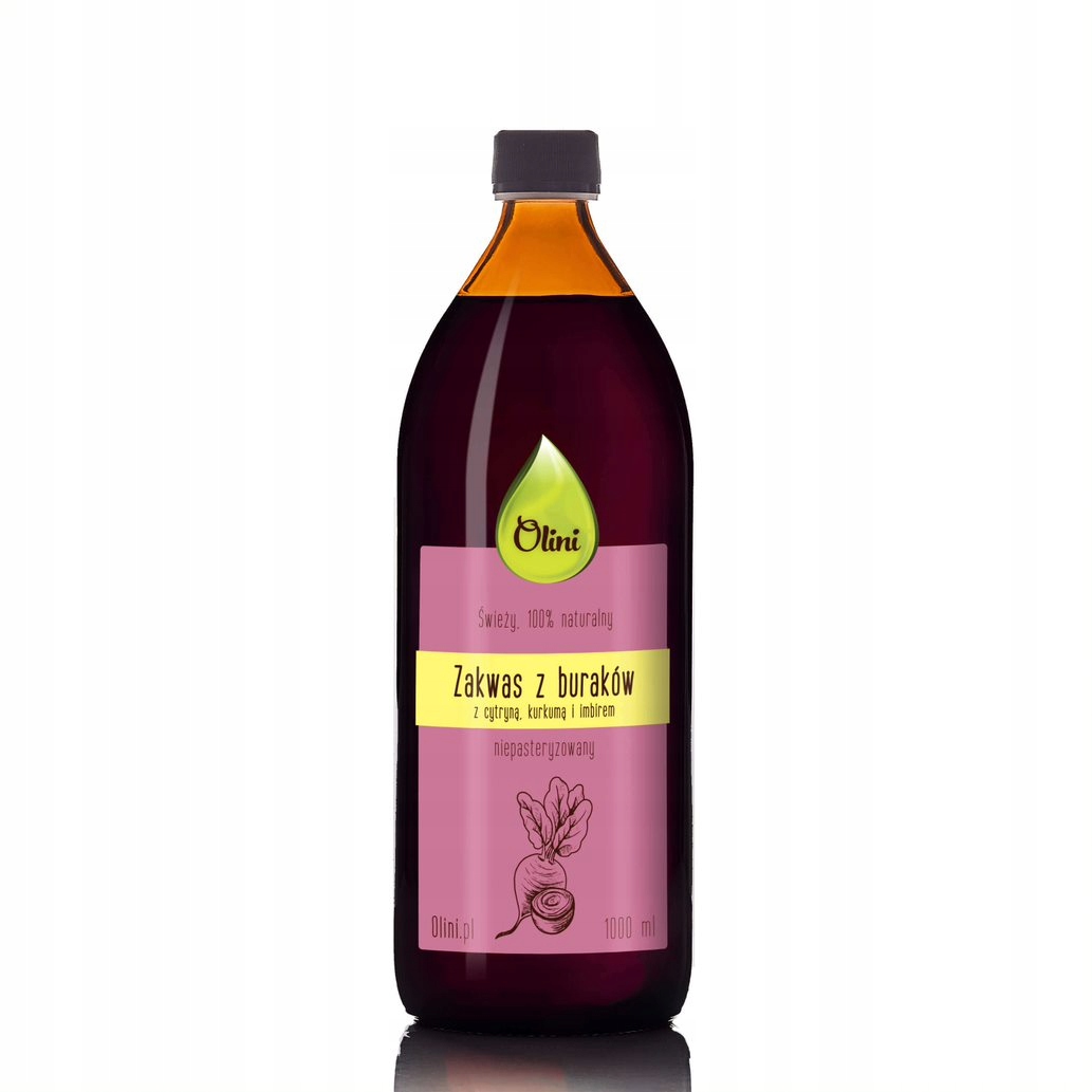 Cviklový kvások s citrónom a kurkumou - 1 liter