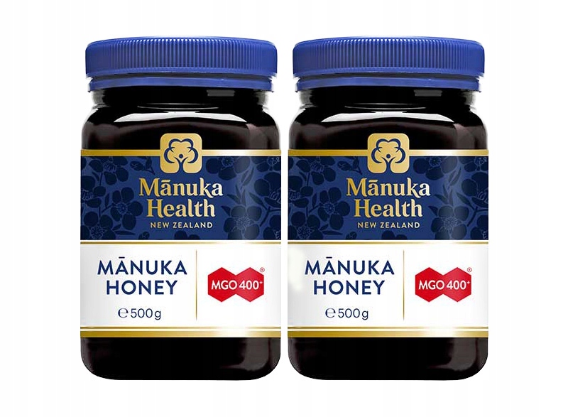 Sada 2 x Honey Manuka MgO 400+ 500g Manuka Zdravie